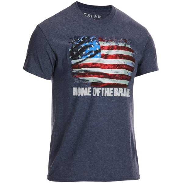 5 STAR Men's Brave Short-Sleeve Graphic Tee