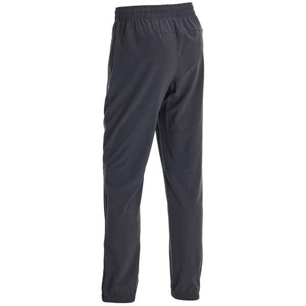 RBX Men's Woven Joggers with Elastic Cuff Zip Hem