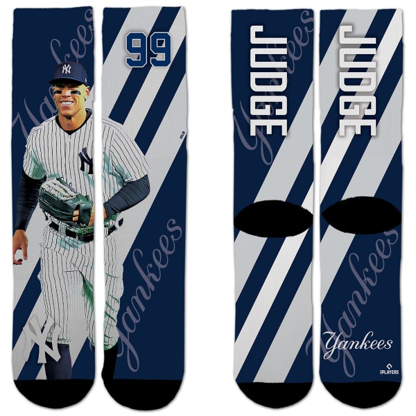 NEW YORK YANKEES Men's Aaron Judge For Bare Feet Player Socks