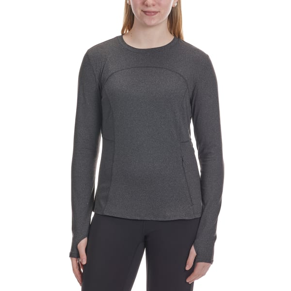 SPYDER Women's Long-Sleeve Zip Pocket Tee