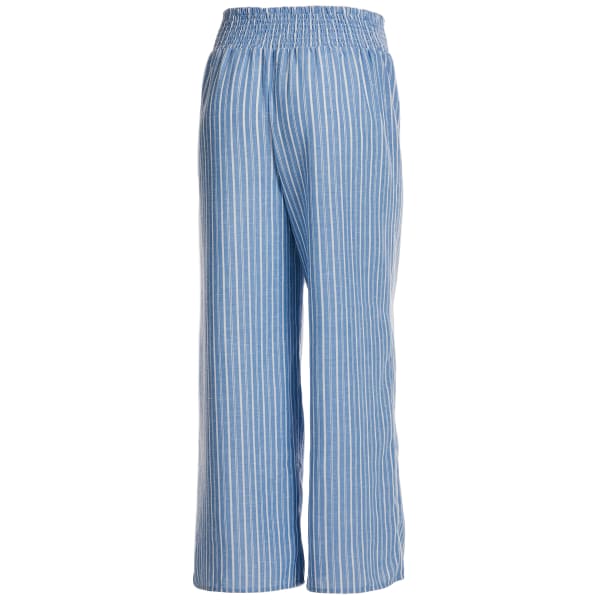 NINETY CLOTHING CO. Women's Relaxed Smocked Waist Wide Leg Pants