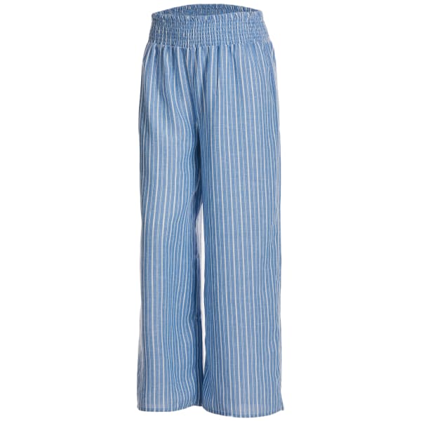 NINETY CLOTHING CO. Women's Relaxed Smocked Waist Wide Leg Pants