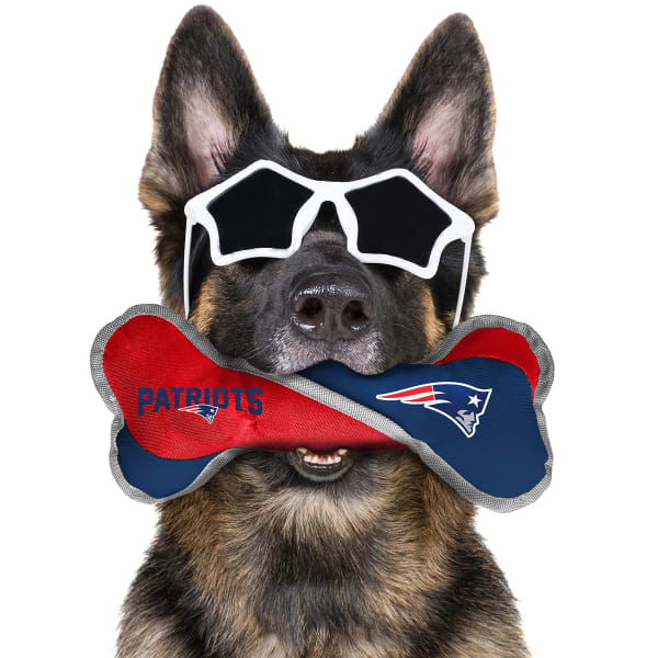 NEW ENGLAND PATRIOTS Pet Tug Bone