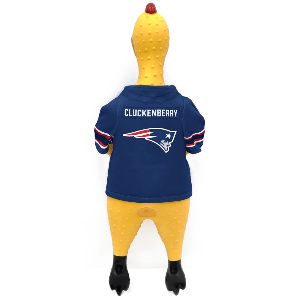 NEW ENGLAND PATRIOTS Rubber Chicken Pet Toy