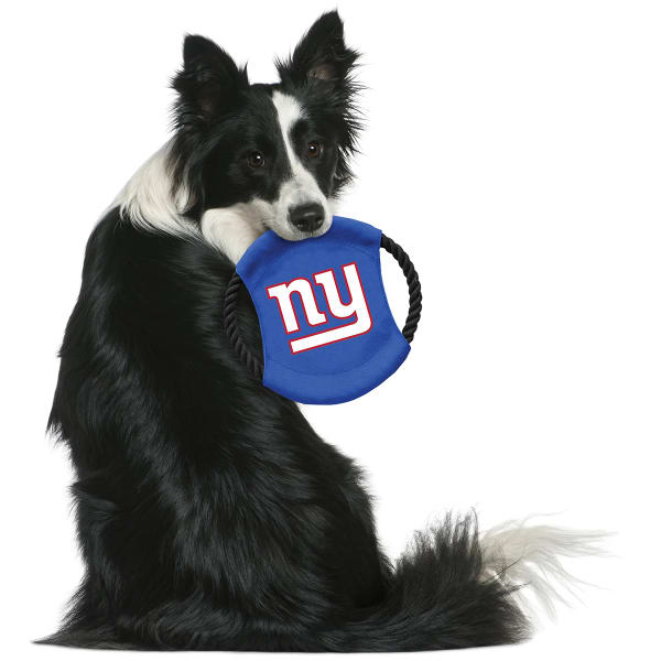 NEW YORK GIANTS Team Flying Disc Pet Toy