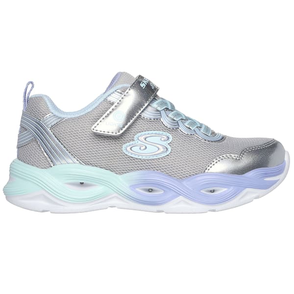 SKECHERS Girls' S-Lights: Twisty Glow Shoes