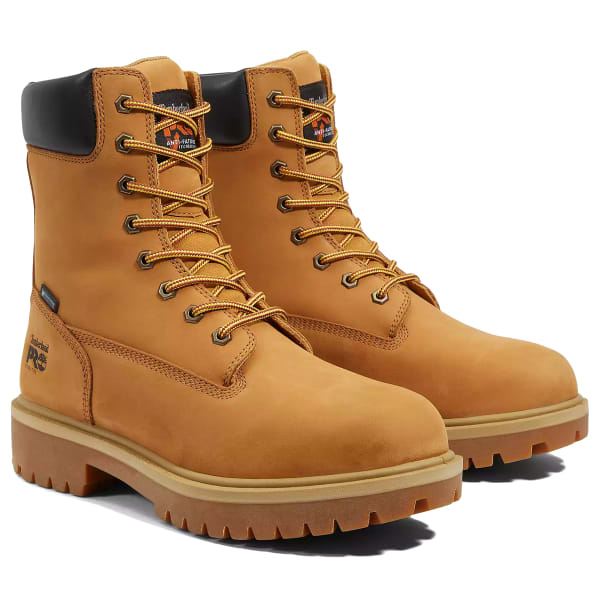 TIMBERLAND PRO Men's Direct Attach 8" Waterproof Insulated Steel Toe Work Boots