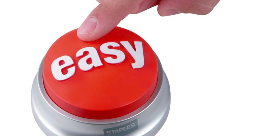 Staples Talking That Was Easy Button for sale online