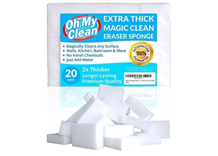 20-pk Magic Clean Eraser Sponges