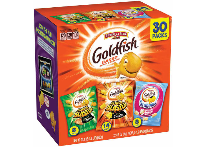 30-ct Goldfish Variety Pack