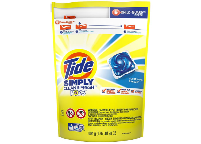 43-ct Tide Simply Clean Pods