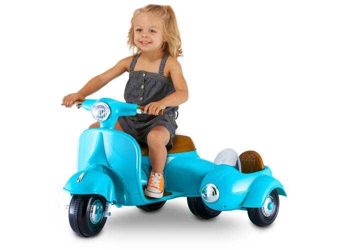 6-Volt Scooter with Sidecar