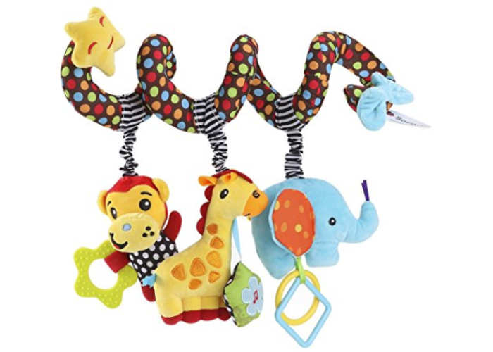 Baby Spiral Educational Stroller Toy