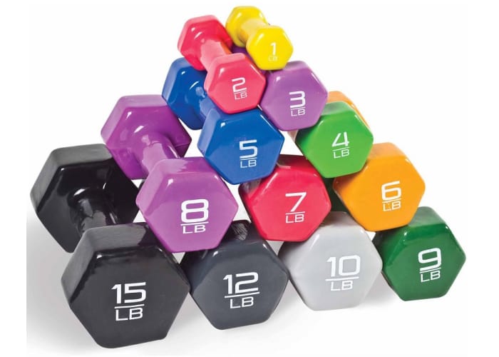 CAP Barbell Vinyl-Coated Dumbbell