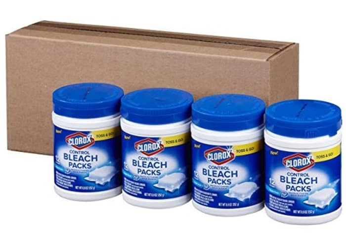 4-pk of 12-ct Clorox Bleach Packs