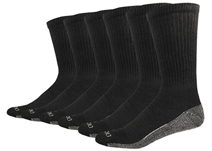 18-pk Dickies Men's Dri-Tech Socks