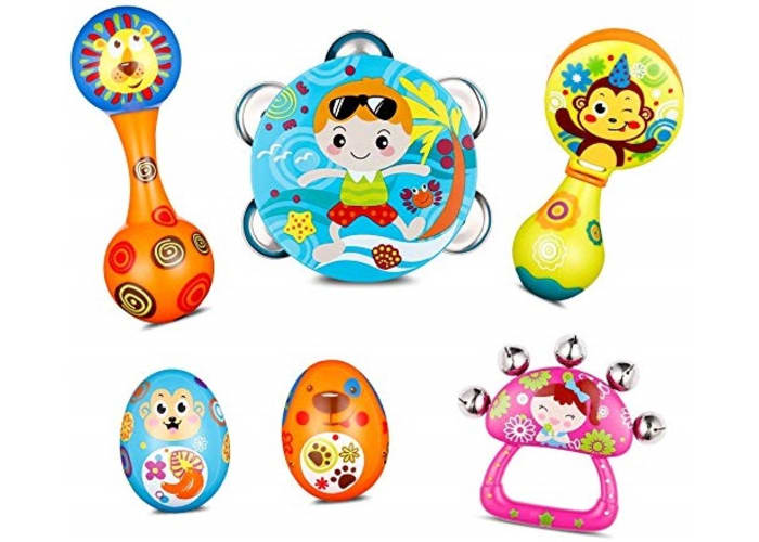 6-pc Children's Musical Instrument Set