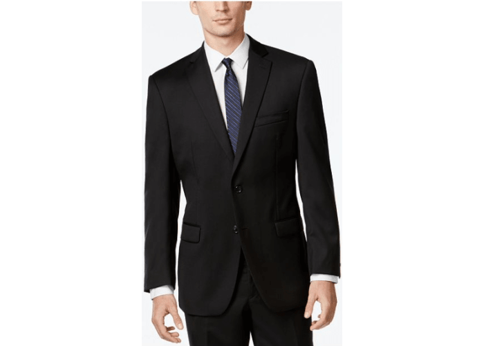 Calvin Klein Black Modern-Fit Suit