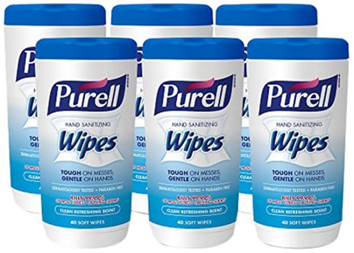 Purell Hand Sanitizing Wipes - 6 Pack