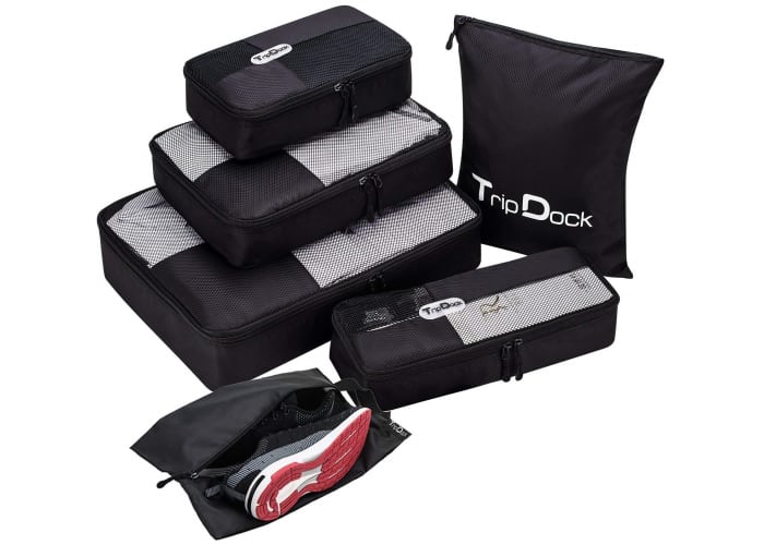 6-pk Lightweight Travel Packing Cubes