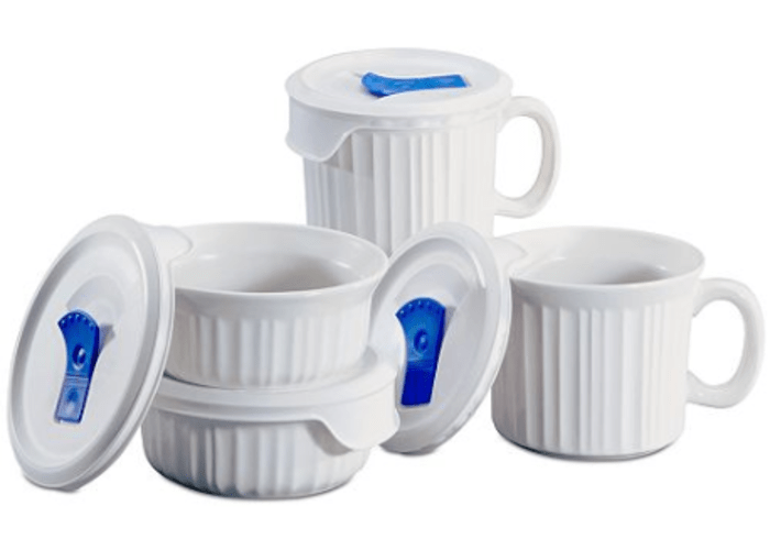 8-pc Corningware French White Mug Set