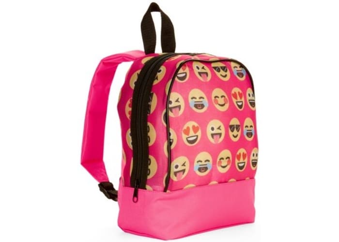 Emoji Faces Mesh Mini Backpack
