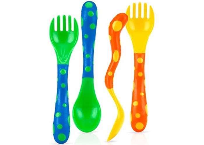 4-Pack Nuby Spoons and Forks