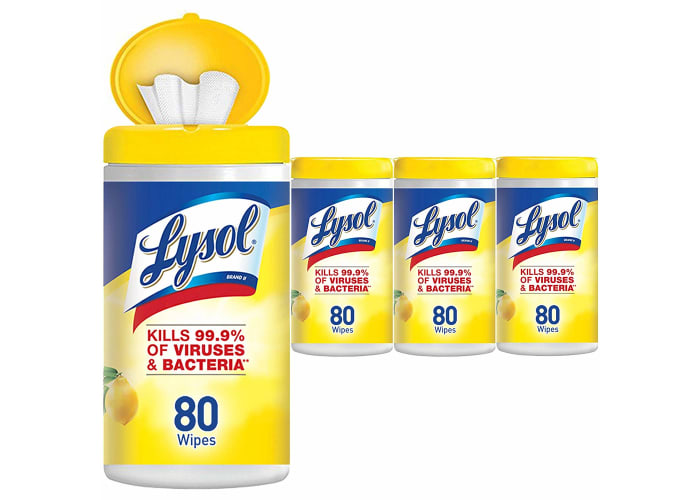 320-ct Lysol Disinfecting Wipes - Lemon & Lime Blossom