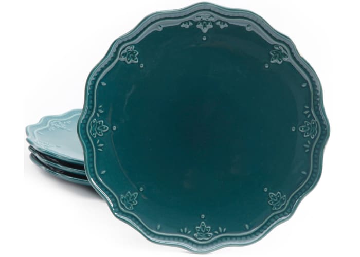 4-pk The Pioneer Woman Farmhouse Lace Dinner Plate Set