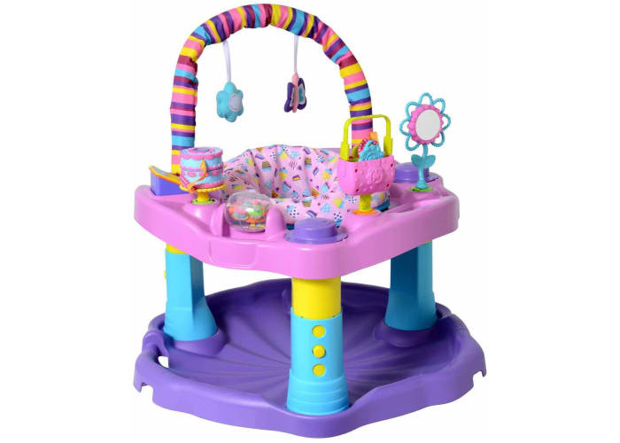 Evenflo Exersaucer Bounce and Learn - Sweet Tea Party