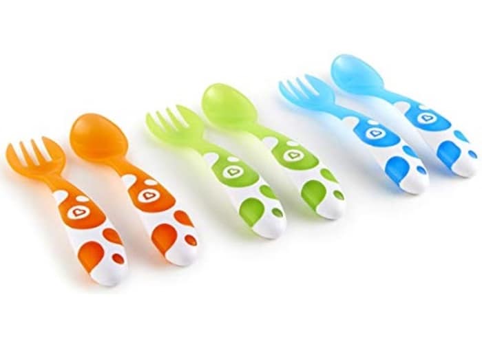 Munchkin 6 Piece Fork and Spoon Set