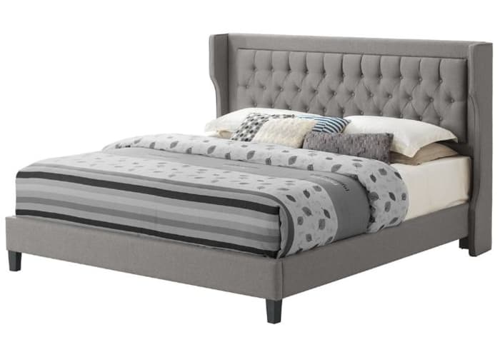 Brighton King Size Upholstered Platform Bed