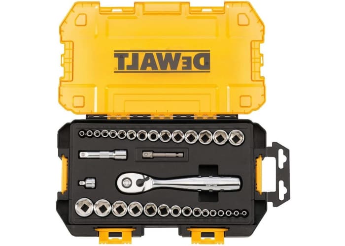 34-pc DeWalt DWMT73804 Drive Socket Set