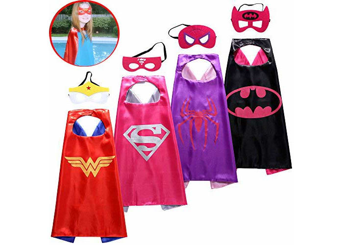 Superhero Capes + Masks