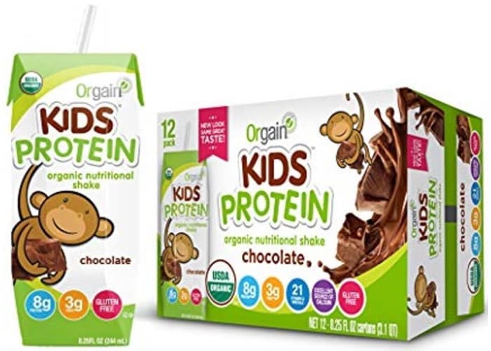 12-pk Orgain Kids Protein Organic Nutritional Shakes