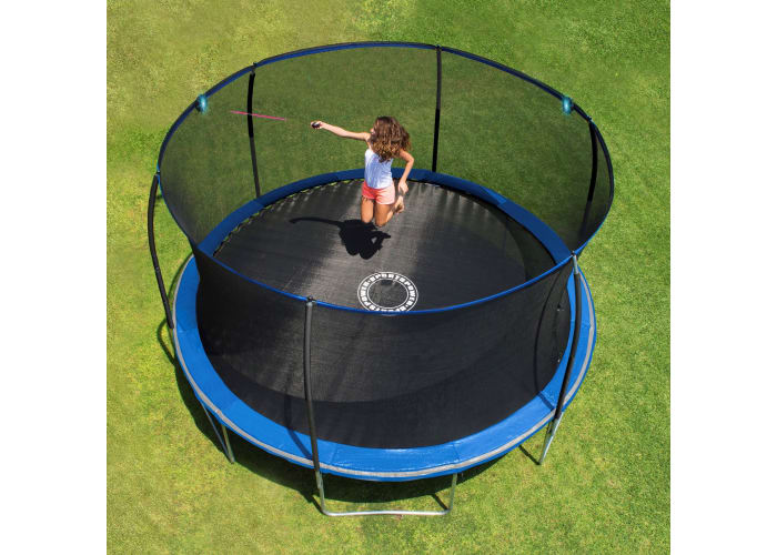 14-ft Bounce Pro Trampoline w/ Electron Shooter Game 