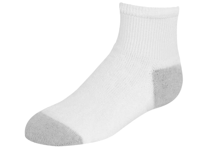 20-pairs Hanes Boys' Ankle Socks