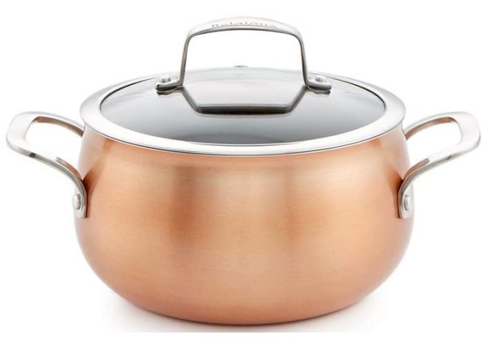 Belgique Copper 3-qt Soup Pot