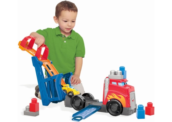 Mega Bloks - First Builders Fast Tracks Racing Rig Building Set