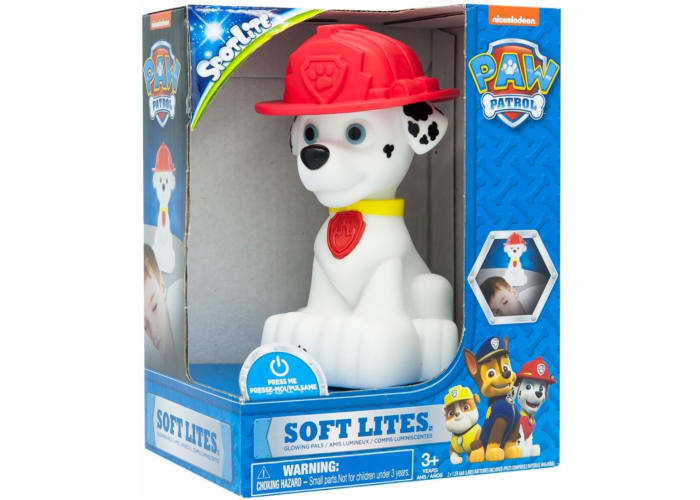 Soft Lites Light-Up Nightlight: Paw Patrol or PJ Masks