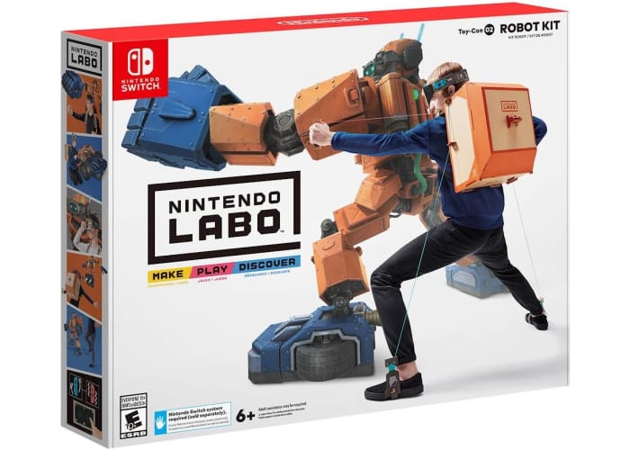 2 Nintendo Labo Kits