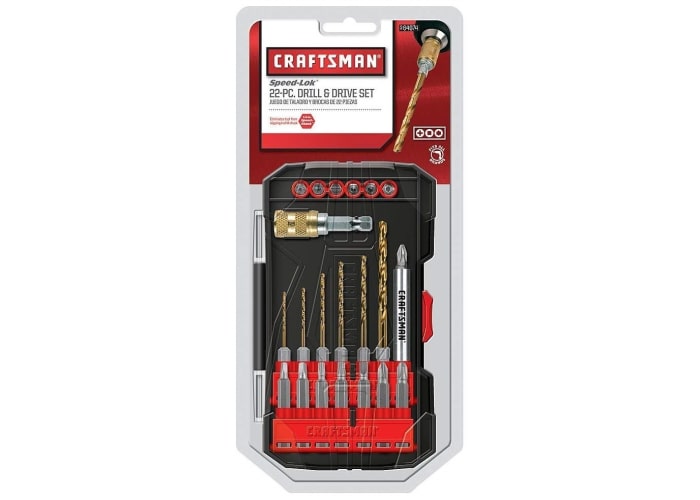 Craftsman 22-pc Drill/Driver Bit Set