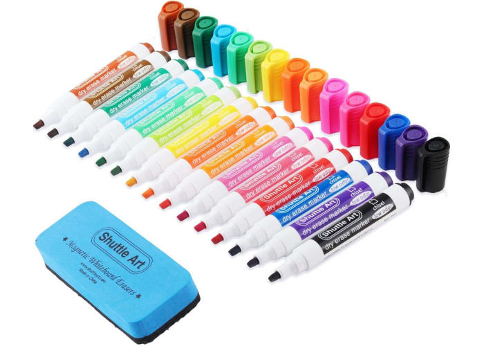 15-ct Low Odor Dry Erase Markers