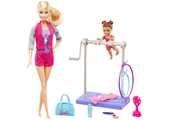 Barbie Careers Gymnastic Coach Playset