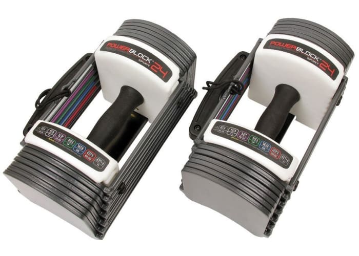 Power Block GF-SPDBLK24 Adjustable SpeedBlock Dumbbells (Pack of 2)