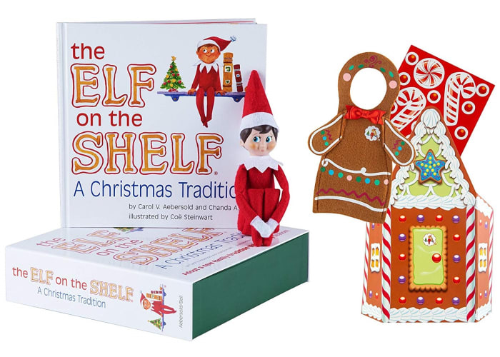 Elf on the Shelf with Gingerbread Costume