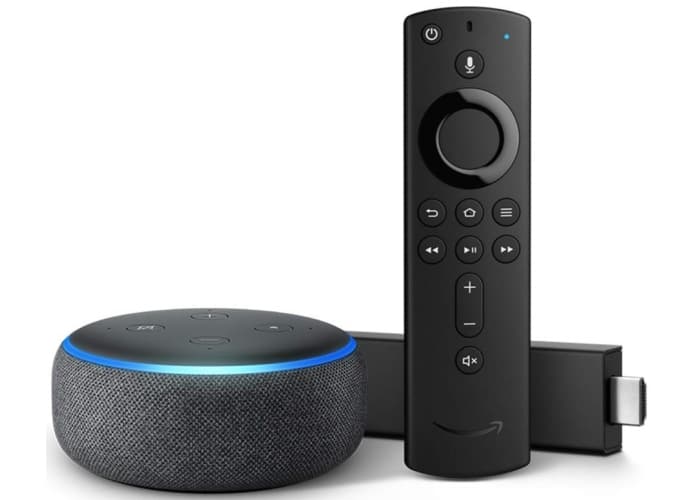 Fire TV Stick 4K  + Echo Dot (3rd Gen)