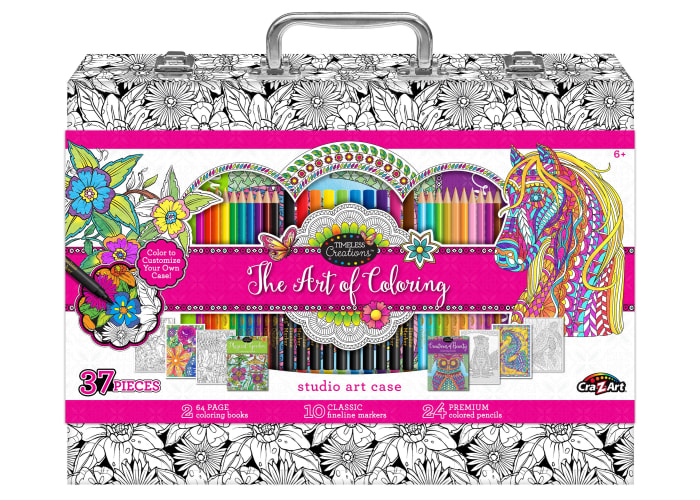 Cra-Z-Art Timeless Creations Art Of Coloring Set