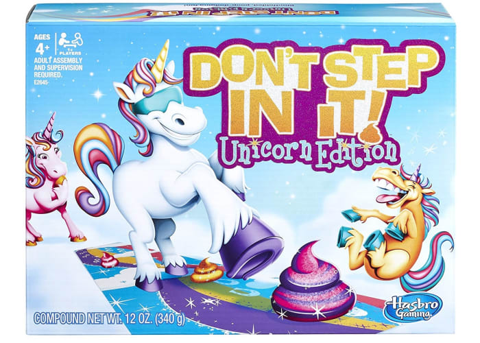 Hasbro Don’t Step In It Game, Unicorn Edition