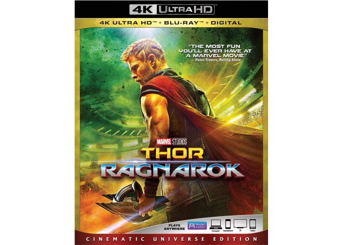 Thor: Ragnarok 4K + Blu-ray & Digital